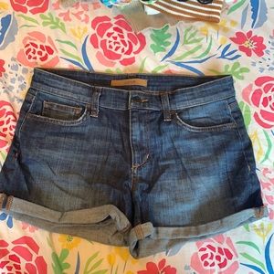 Joe’s jeans denim shorts